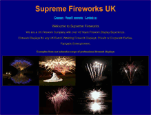 Tablet Screenshot of firework.uk.com